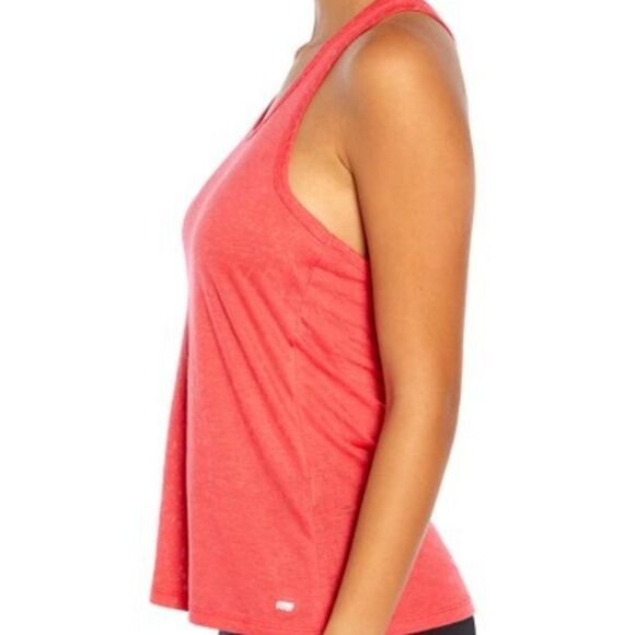 Marica Scrunch T-back Tank Top...GERANIUM - Picture 5 of 7